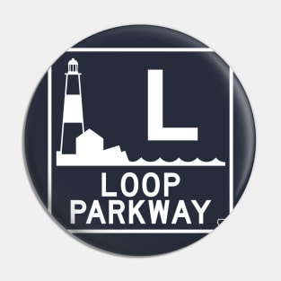 Loop Parkway Night Pin