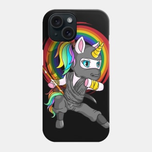 Unicorn Ninja Karate Japanese Kawaii Kung Fu MMA Phone Case