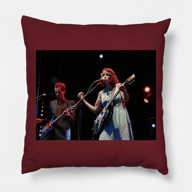 THE PANASONIC FZ 1000 Gaby Moreno PAR OKAIO CREATION Pillow by caillaudolivier