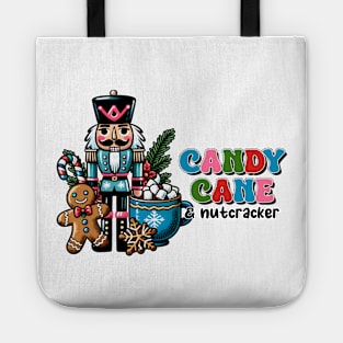 Candy cane nutcracker Tote