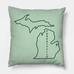 Forestville Green Pillow