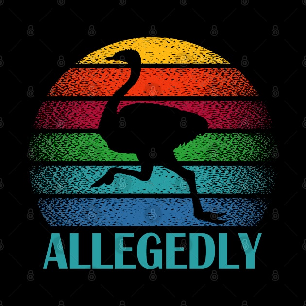 Allegedly Funny Ostrich by Magic Arts