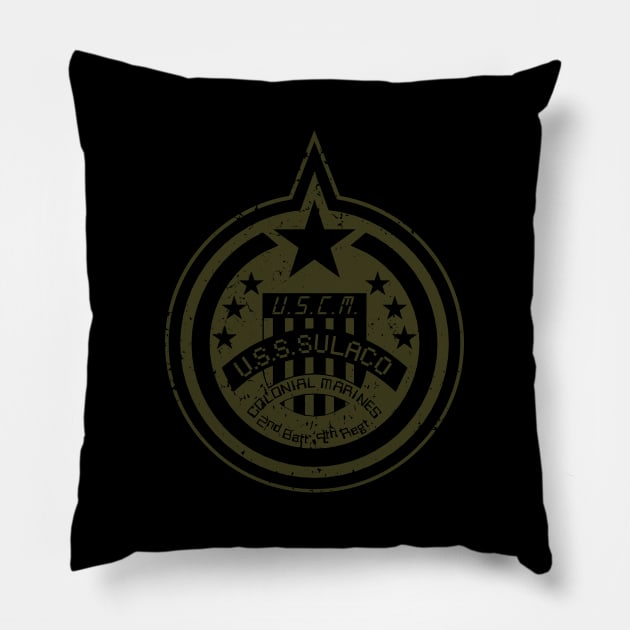 Sulaco - subdued Pillow by CCDesign