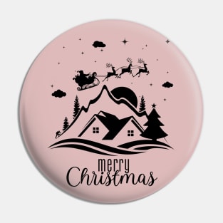 Merry Christmas Pin