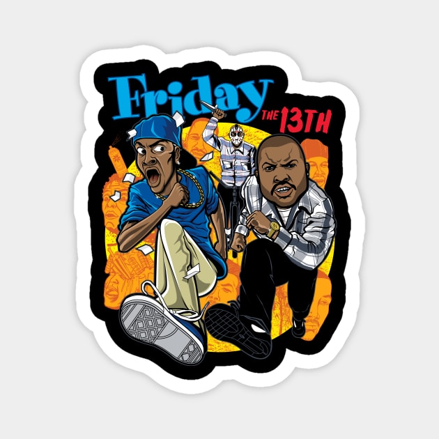 Friday the 13th Magnet by qetza