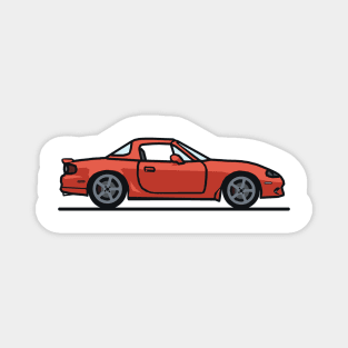 Velocity red mazdaspeed miata Magnet