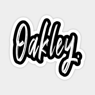 name girl Oakley Magnet