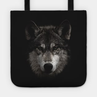 Animal Wolf Halftone Tote