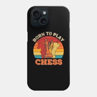 Born to play chess Phone Case