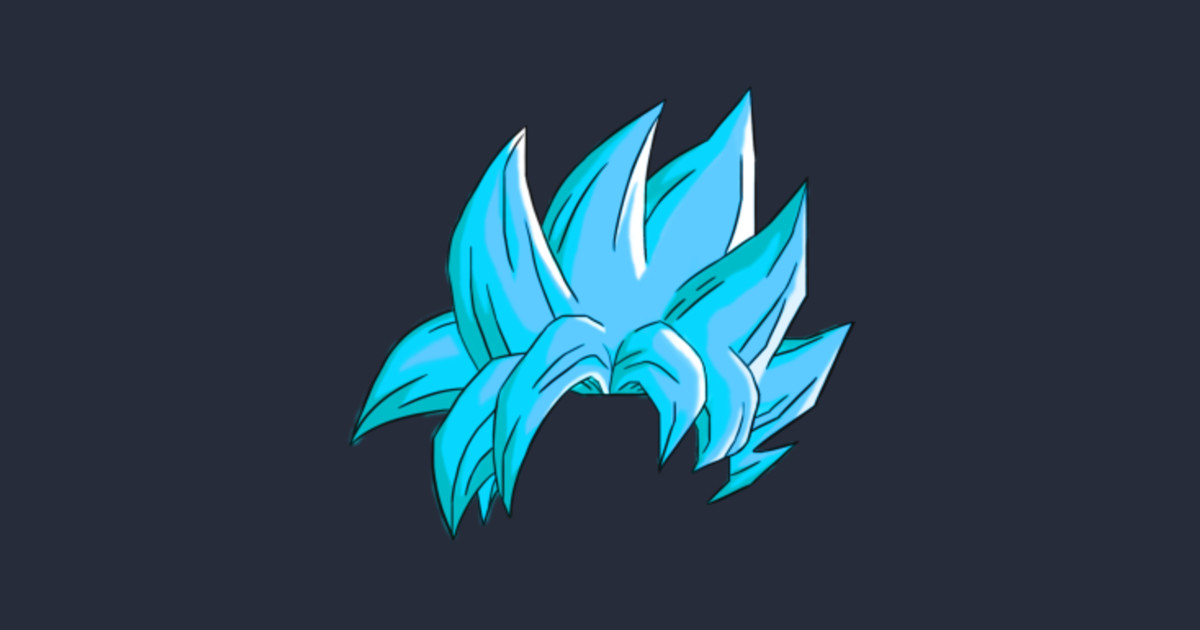 Goku Super Saiyan Blue Hairstyle - Dragonball - T-Shirt 
