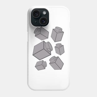 1 x 1 Bricks (AKA Falling Bricks) Phone Case