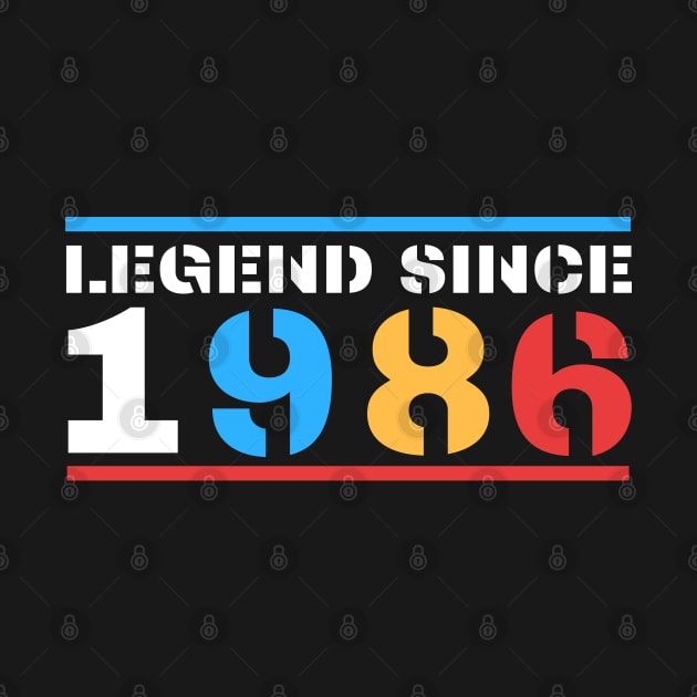 Legend since 1986 by BestOfArtStore