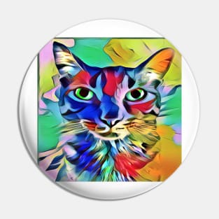 PamaJack Funky Cat Pin