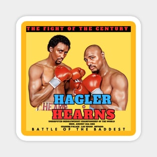 Hagler vs Hearns - The Fight of The Century Magnet