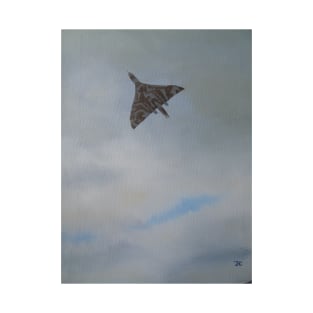 The Last Vulcan Bomber - flying at Farnborough Centenary Air Show T-Shirt