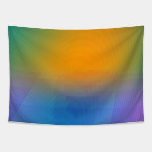 green blue red white abstract texture background Tapestry