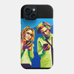 zombie couple Phone Case