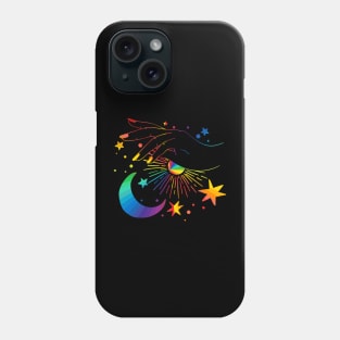 Rainbow Celestial Hand Phone Case