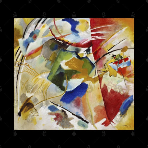 Happy Colorful Abstract Uplifting Aesthetic Joy Kandinsky by Brasilia Catholic