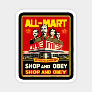 Shop and Obey Magnet