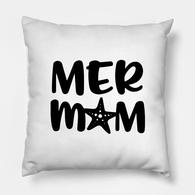 Mer Mom Pillow by wolulas