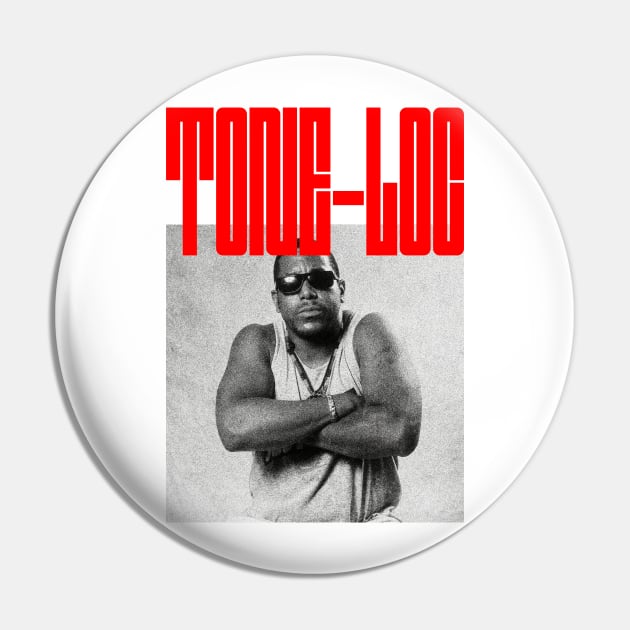 Tone-Loc ••• Faded Style 90s Aesthetic Pin by Tina Rogers Arts