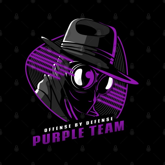 Purple Team | Hacker Design by leo-jess