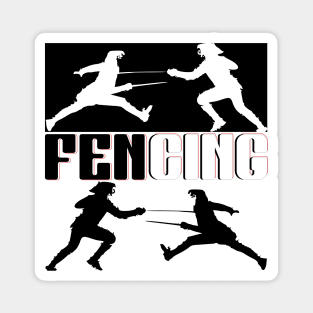 fencing sport Magnet