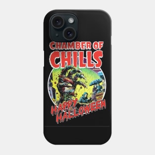 Happy Halloween Chamber of Chills Retro Tee Phone Case