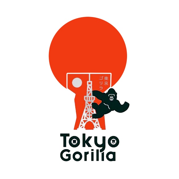 TOKYO GORILLA by vancoen tokyo gorilla