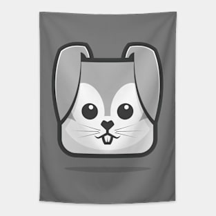 Cube Rabbit Tapestry