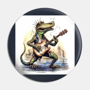 Crocodile Rock Pin