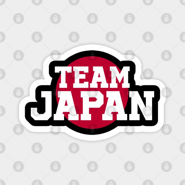 Team Japan - Summer Olympics Magnet by Issho Ni