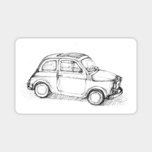 Sketch of a car Magnet