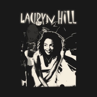 Lauryn Hill Fugees The Famous Vintage Retro Rock Rap Hiphop T-Shirt