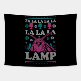 Fa La La La La La La La Lamp Tapestry