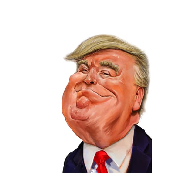 Trump character face by Trumpswrong