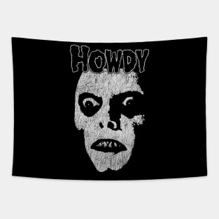 Captain Howdy Vintage Tapestry