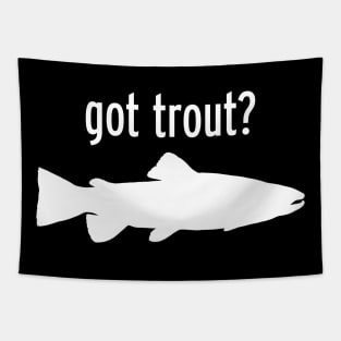 GOT TROUT? Tapestry