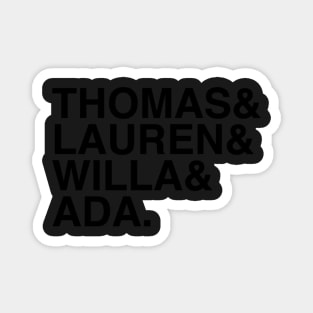 Thomas&Lauren&Willa&Ada Magnet