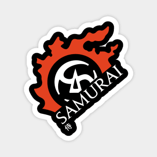 Samurai - For Warriors of Light & Darkness Magnet