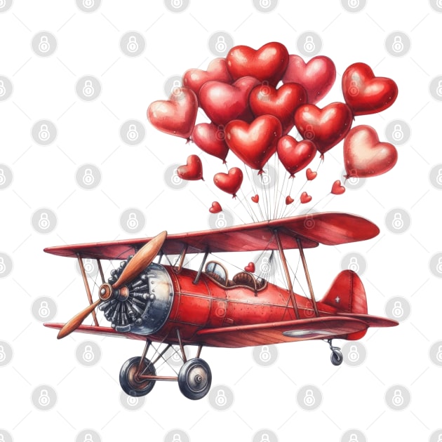 Valentine Small Plane by Chromatic Fusion Studio