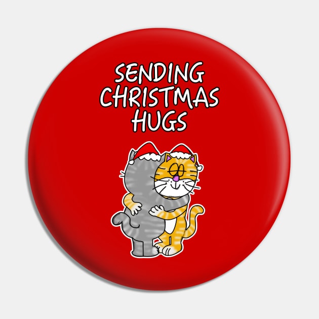 Sending Christmas Hugs Cats Lockdown Xmas 2020 Pin by doodlerob