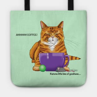 Coffee Cat Tote