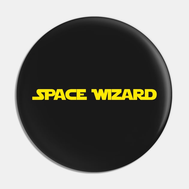 Space Wizard (Yellow) Pin by kimstheworst