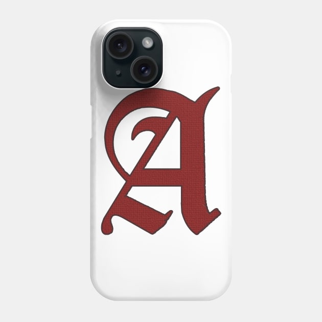 Scarlet Letter Phone Case by valentinahramov