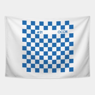 Esteban Ocon Racing Flag - 2022 Season Tapestry