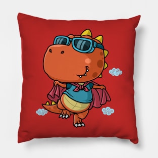 dinosaur superhero Pillow