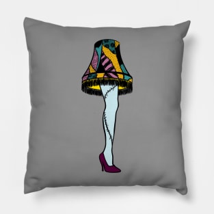 Sally Leg Lamp Nightmare Before A Christmas Story Pillow