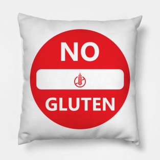 No Entry Gluten Pillow